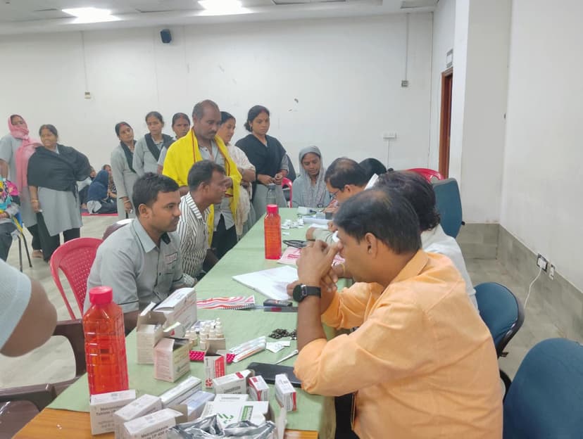 Health Check-up Campaign for Safai Mitras