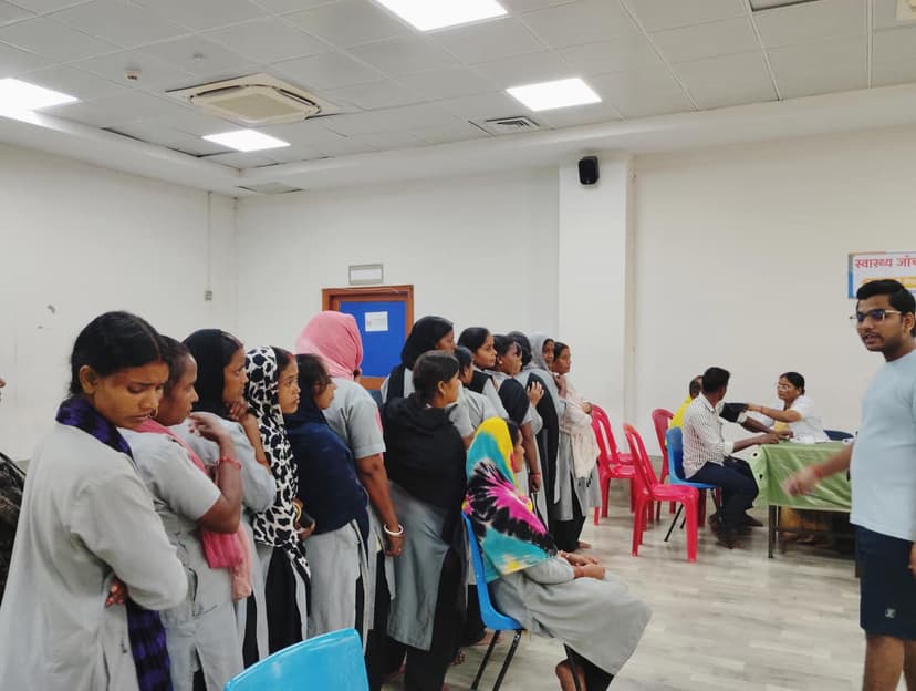 Health Check-up Campaign for Safai Mitras
